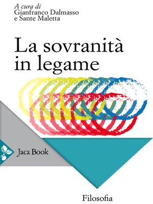 cover image of La sovranità in legame